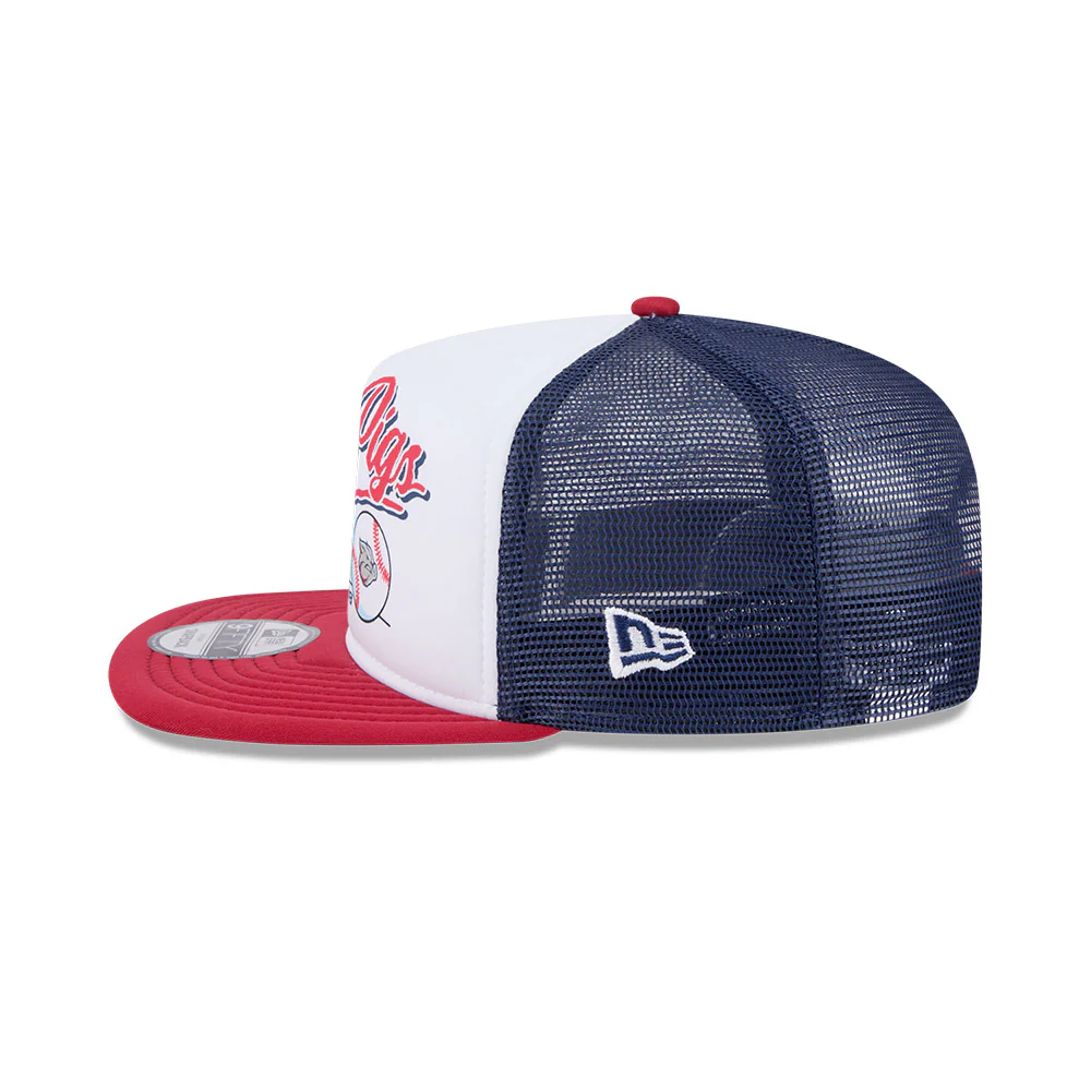 Lehigh Valley IronPigs 950 Retro Script Foam Trucker Cap - Image 4