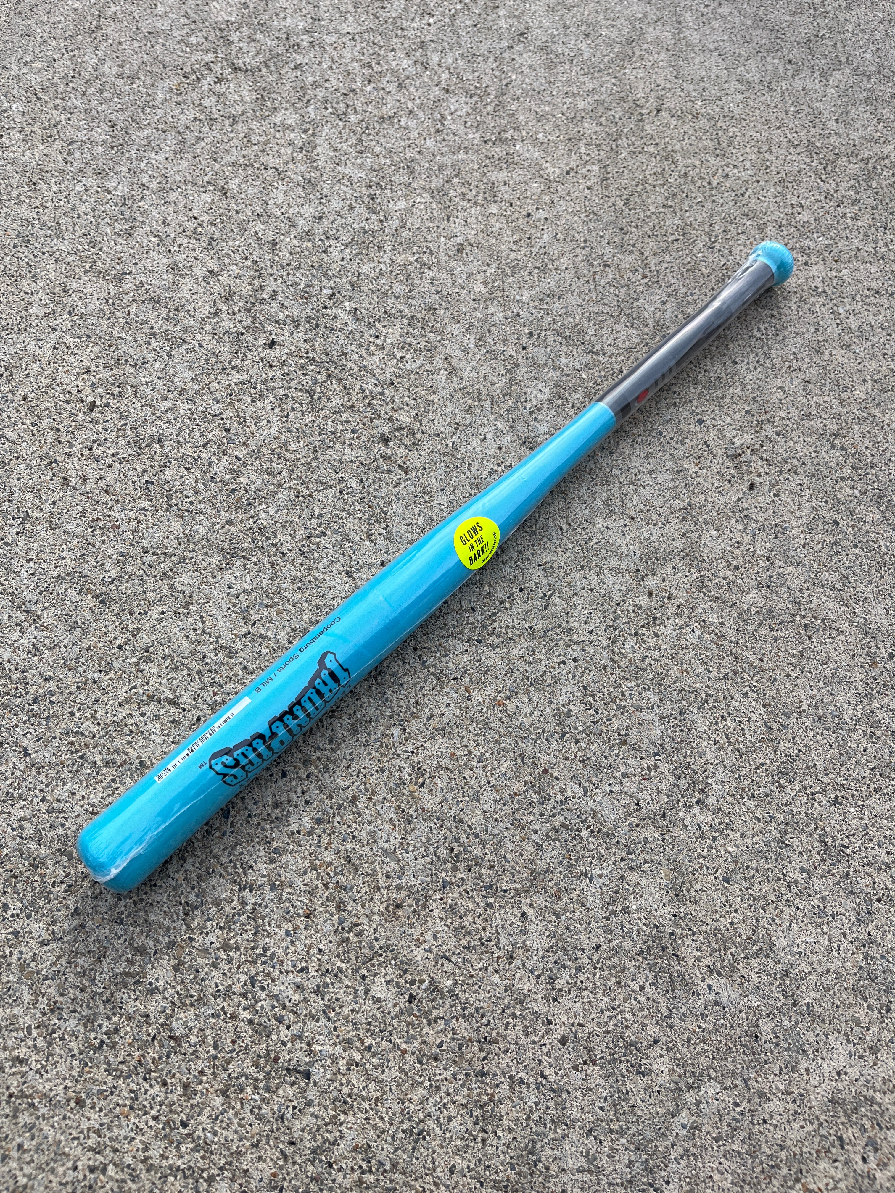 Lehigh Valley IronPigs Blue Saber Mini Bat - Image 2