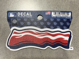 Lehigh Valley IronPigs Clean Cut Bacon Strip Decal Sticker