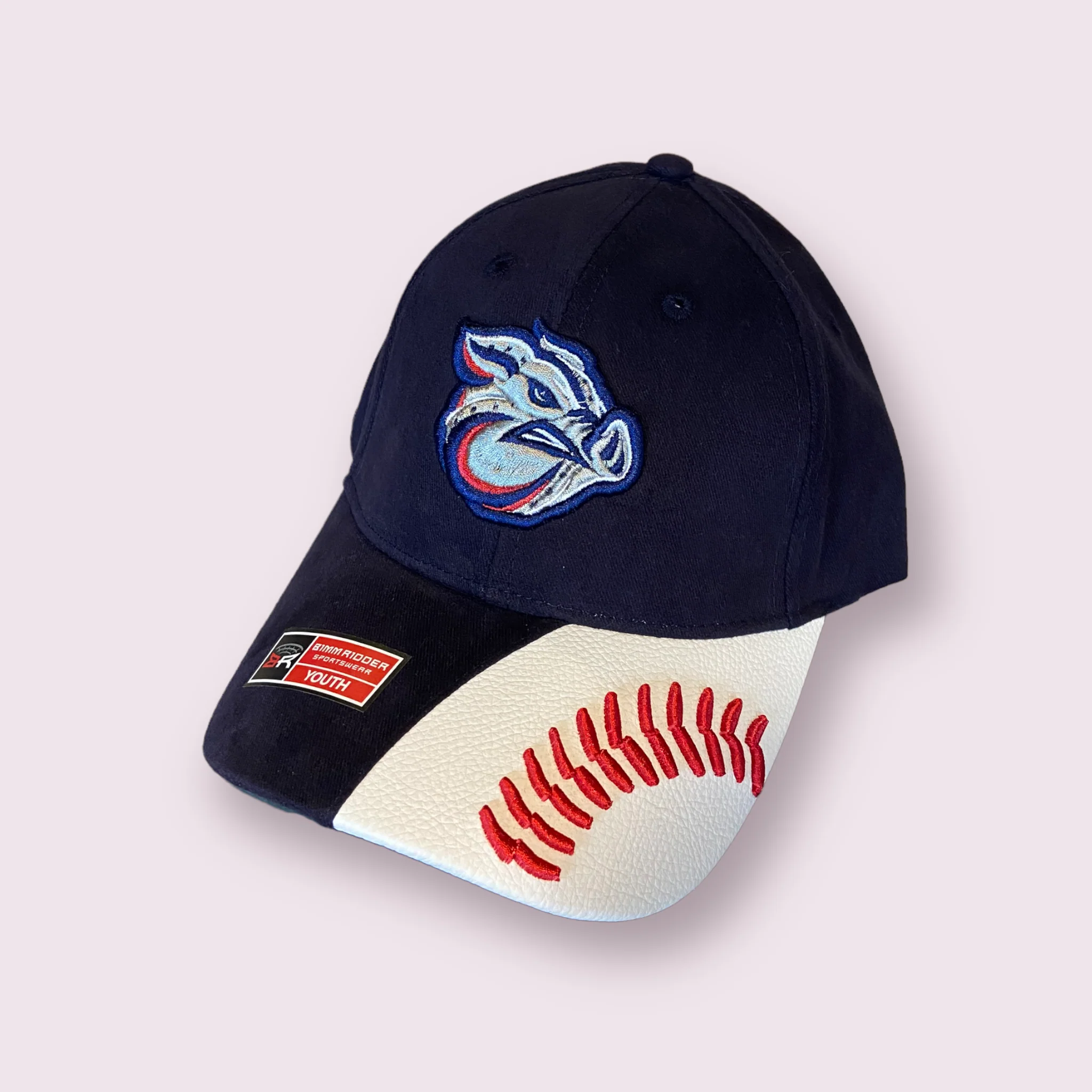 Lehigh Valley IronPigs Navy Youth Stitch Cap - Image 2