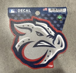 Lehigh Valley IronPigs Pig Head Clean Cut Decal Sticker Sticker
